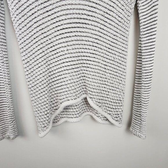 Helmut by Helmut Lang sz P / XS women sweater linen blend - Picture 3 of 13